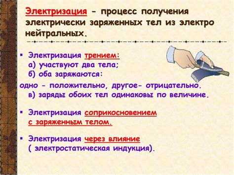 Электростатика - презентация онлайн