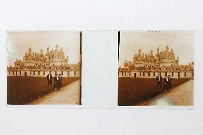 France Famille Ch Teau Photo Amateur Plaque Stereo P P N Vintage Ebay