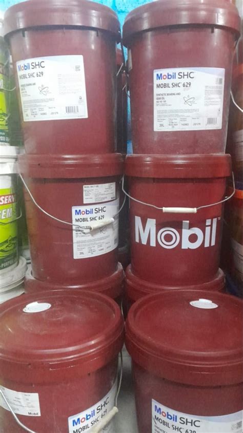 Industrial Gear Gear Oil Mobil SHC 629 Packaging Type Plastic Packet