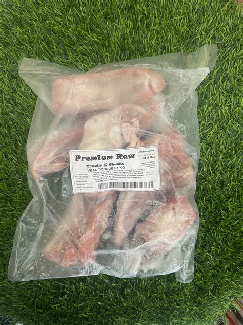 Veal Tongue 1kg Skyes Raw Food Pantry Ltd