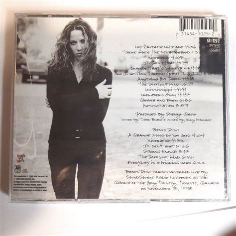 Sheryl Crow 1998 The Globe Sessions Cd Doble Rockydiscos