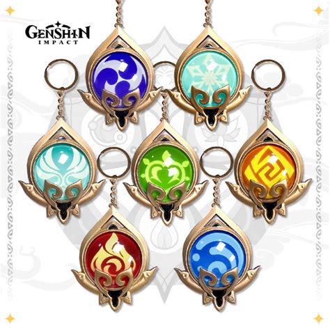 Genshin Impacts Sumeru Vision Element Cosplay Jewelry Dendro Etsy UK