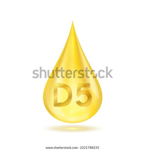 Vitamin D5 Serum Collagen Hyaluronic Acid Stock Vector (Royalty Free ...