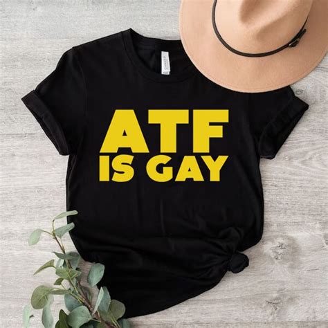 Atf Is Gay Tee Etsy