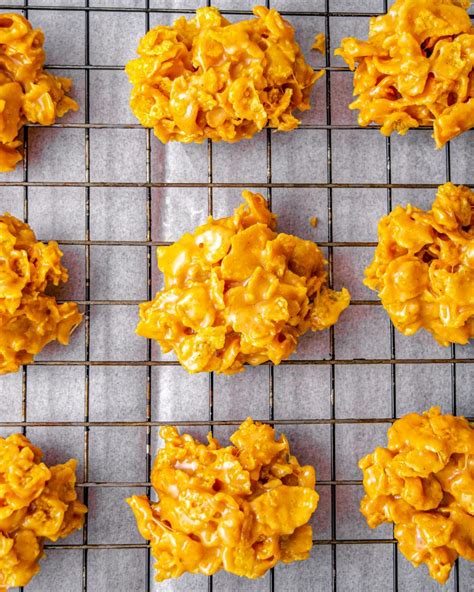Corn Flake Peanut Butter Cookies Sweet Peas Kitchen