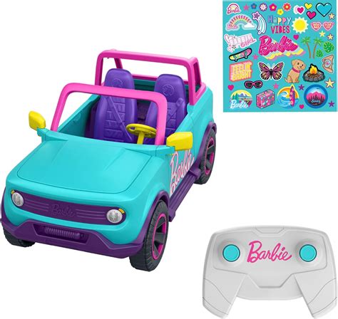 Hot Wheels Barbie Rc Suv Remote