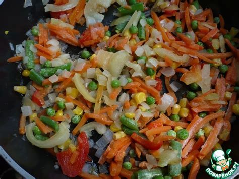 Рис с курицей и овощами – кулинарный рецепт