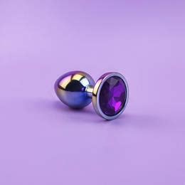 Plug Anal G Pedra Brilhante Sexy Import Cores Exclusiva