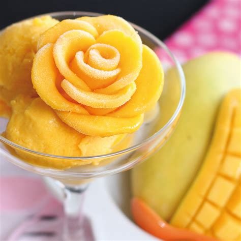 Sorbet La Mangue Jos Une Recette Exotique Cuisine Le Figaro Madame