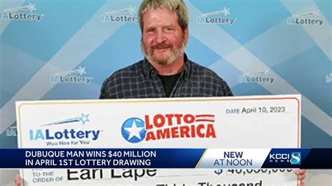 Iowa Man Wins Biggest Jackpot In Lotto America History Youtube