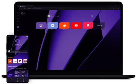 Opera GX Navigateur Gaming Opera