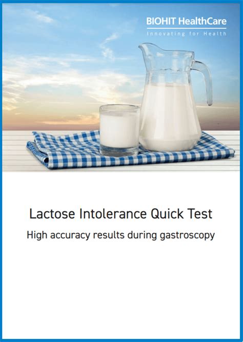 Lactose Intolerance Quick Test Biohit Healthcare Ltd