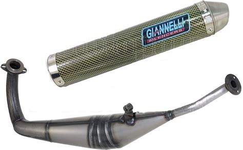 Honda NSR125 1992 2001 GIANNELLI Full Exhaust System With Kevlar