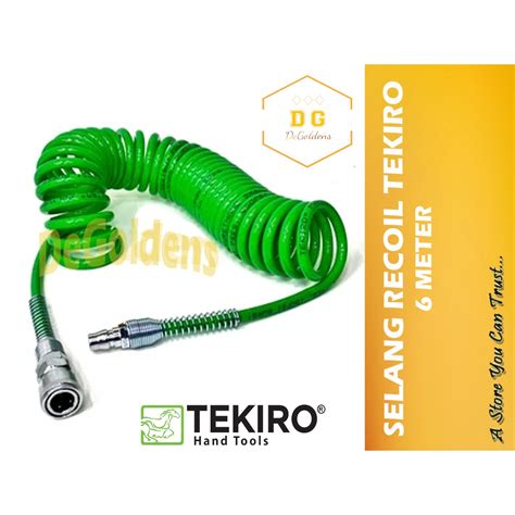 Jual SELANG RECOIL TEKIRO 6 METER SELANG KOMPRESOR TEKIRO 6 METER