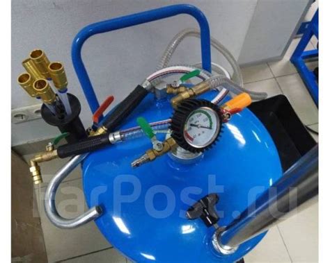 Установка для слива масла 75 литров c щупами - Инструмент и ...