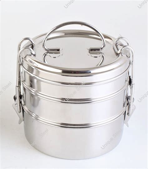 Layer Stainless Steel Tiffin Carrier Multi Layer Lunchbox Capacity