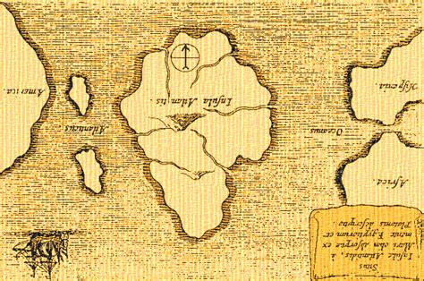 Athanasius Kircher Mappa Di Atlantide Egizia Map Ancient Maps