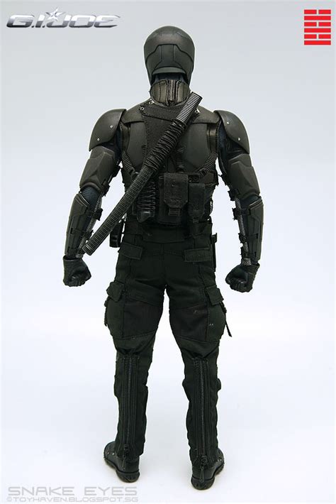 Toyhaven Review I Hot Toys G I Joe Retaliation Th Scale Snake Eyes Inch Collectible Figure