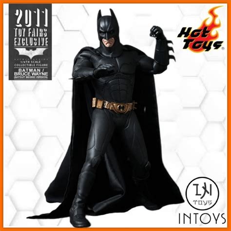 HOT TOYS BATMAN BRUCE WAYNE BATSUIT BEGINS VERSION MMS BATMAN BEGINS TOY