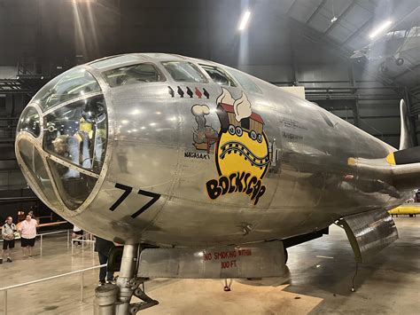 B 29 Bockscar” Which Dropped The Fat Man” Atomic Bomb On Nagasaki R