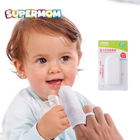 Pcs Baby Oral Cavity Clean Gauze Baby Mouth Wipes Cleaning Kid Infant