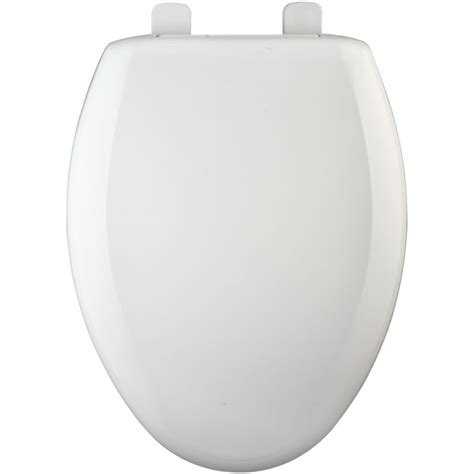 Bemis 7900tdgsl 000 White Elongated Closed Front Toilet Seat And Lid