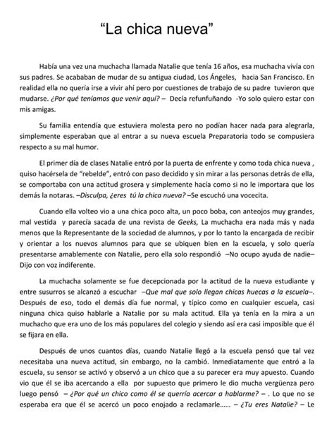 Cuento Corto Pdf