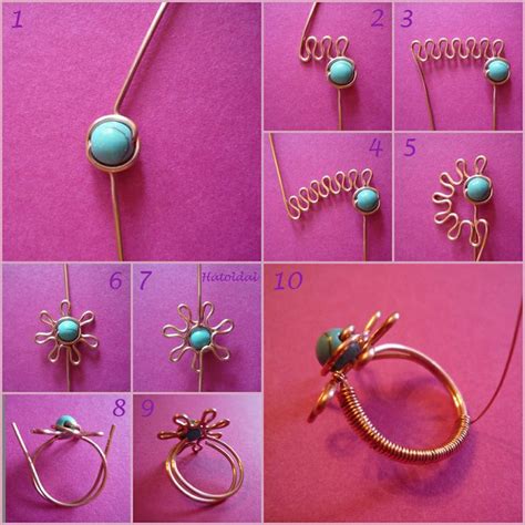 diy ring tutorials   love pretty designs