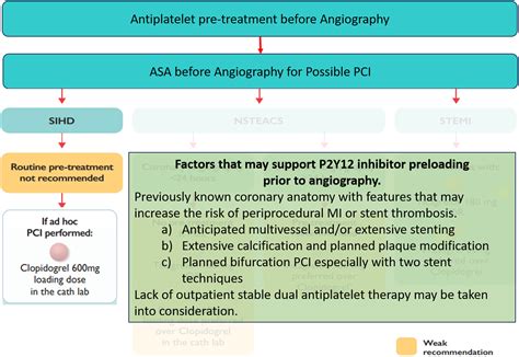 Antiplatelet Pretreatment Before Angiography With Anticipated Or