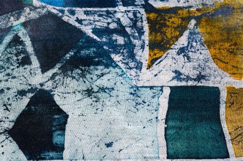 Geometry Hot Batik Background Texture Handmade On Silk Stock Image Image Of Detail Silk