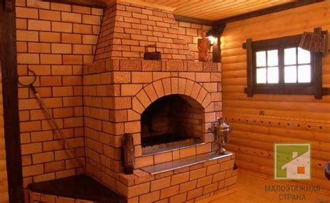 Печи из кирпича для дачи на дровах длительного горения: схема кладки ...
