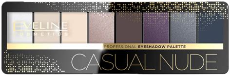 Тени для век палетка Eveline EYESHADOW PROFESSIONAL Casual Nude в г купить в