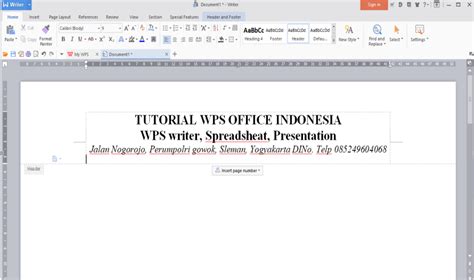 26 Cara Membuat Garis Kop Surat Di Wps Office References Blog Ihsanpedia