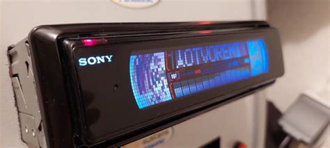 Autoradio Sony Cdx M Black Panel