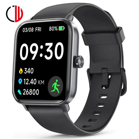 Zzysmart Fitness Tracker Smart Watch For Men Women Bluetooth Call Alexa