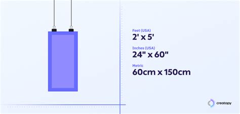 Standard Banner Sizes In Inches