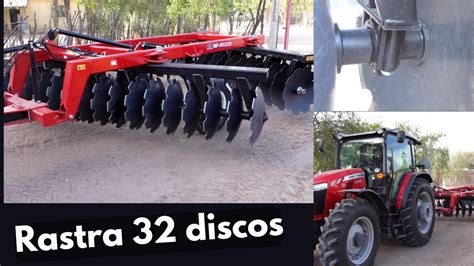 Rastra Discos Massey Ferguson Famaq Youtube