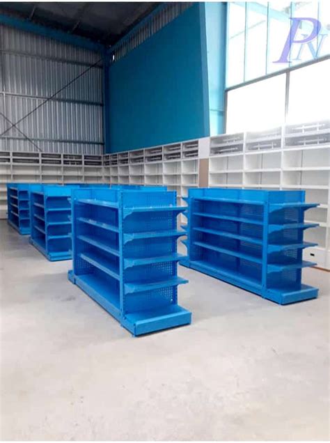 Premium Blue Shelf ชั้นวางสินค้า Pn