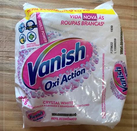 Encerrado Tira Manchas Em P Vanish Crystal White Oxi Action G