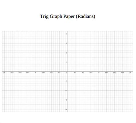 Sample For Trig Graph Paper Free Download Blank Graph Paper 9