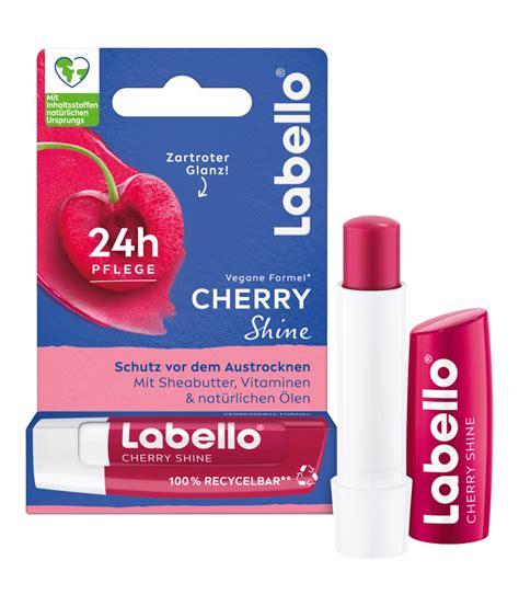 Lippenpflege mit Kirscharoma - Labello Cherry Shine - NIVEA