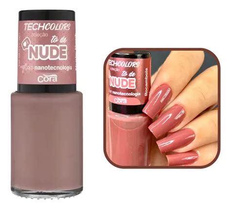 Colección Esmaltes Techcolors Cora ml Estoy En Nude Color Nude Rock