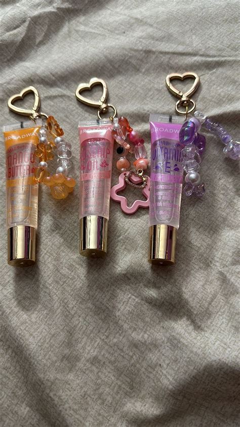 Lipgloss Keychain With Charms Etsy Canada In 2024 Lip Gloss Keychain Lip Gloss Collection