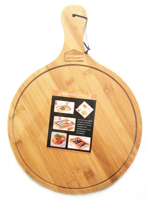 Home Mart - 35cm / 32cm Xtra Large Pizza Plate Pizza Board Serving ...