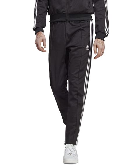 Adidas Mens Adicolor Classics Beckenbauer Slim Fit 3 Stripes Track Pants Macys