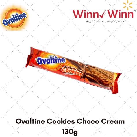 Ovaltine Cookies Choco Cream 130g Shopee Malaysia