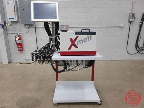 2014 Baumer XMelt HHS Hot Melt Glue System W 6 Glue Heads