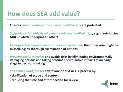 Introduction To Strategic Environmental Assessment Ppt