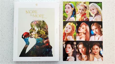 트와이스 Twice More And More Monograph Unboxing Youtube