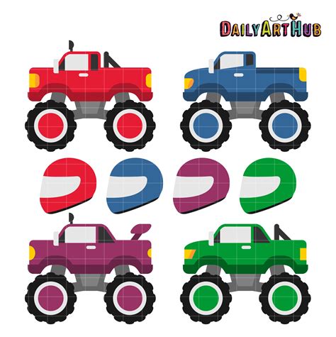 Free Monster Truck Clip Art Pictures - Clipartix